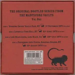 Emerson, Lake & Palmer - The Original Bootleg Series from The Manticore Vaults, Vol. 1 Set 1 (2001) {2CD Castle Music rec 1971}