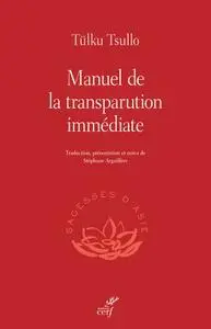 Stéphane Arguillère, "Manuel de la transparution immédiate"