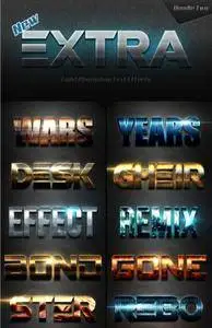 GraphicRiver - New Extra Light Text Effects Bundle Two