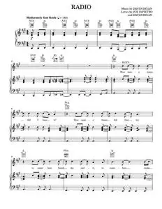 Radio - Joe DiPietro, Memphis Musical (Piano-Vocal-Guitar)