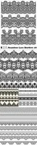 Vectors - Seamless Lace Borders 18