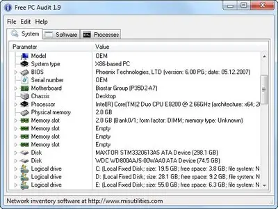 Portable Free PC Audit 1.10.0