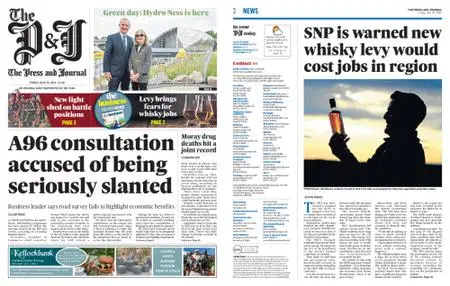 The Press and Journal Moray – July 29, 2022