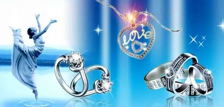 PSD - Jewelry diamond ring 