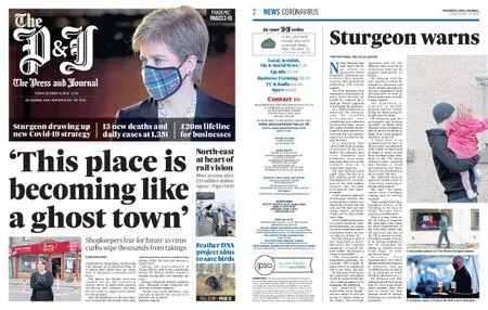 The Press and Journal Aberdeenshire – October 16, 2020