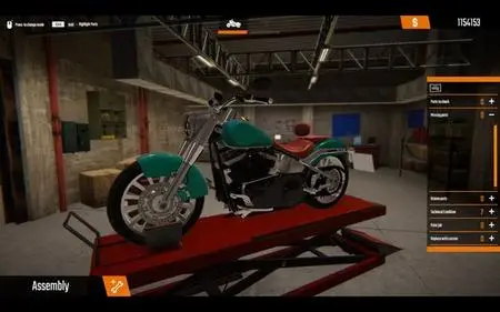 Biker Garage Mechanic Simulator Customization (2019) Update v20200813