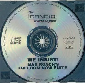 Max Roach - We Insist! Freedom Now Suite (1960) {Candid}