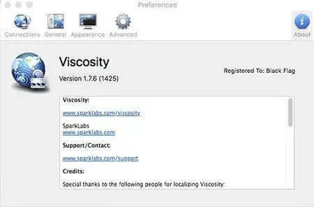 Viscosity 1.7.6 MacOSX