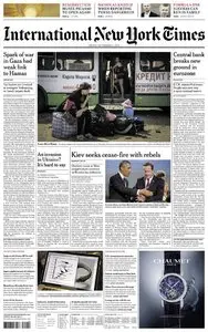 International New York Times - Friday 5 September 2014