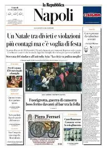 la Repubblica Napoli - 24 Dicembre 2021