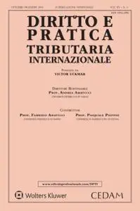 Diritto e pratica tributaria internazionale N.4 - Ottobre-Dicembre 2018