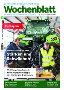 Bayerisches Landwirtschaftliches Wochenblatt Ostbayern - 19. November 2020