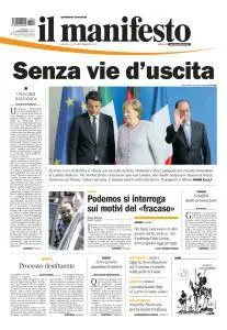 il Manifesto - 28 Giugno 2016