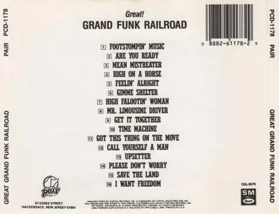 Grand Funk Railroad - Great! (1987) Repost