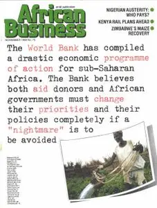 African Business English Edition - November 1984