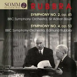 BBC Symphony Orchestra, Sir Adrian Boult & Edmund Rubbra - Rubbra: Symphonies Nos. 2 & 4 (2018)