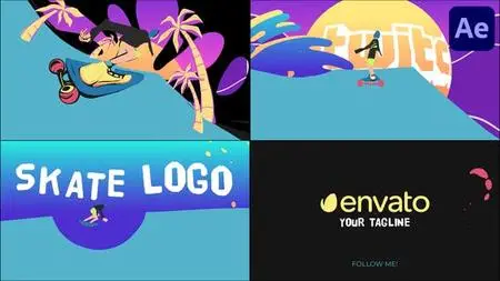 Skate Logo Opener for After Effects 50838771