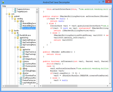 AndroChef Java Decompiler 1.0.0.12
