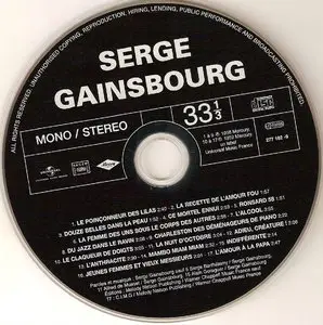 Serge Gainsbourg - Du Chant a la Une!... - No. 2 (1958-59) {Mercury Records - Vinyl Replica Reissue 2011 Set, CD 3of12}