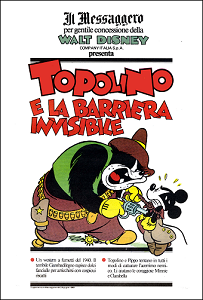 Il Messaggero Presenta - Volume 23 - Topolino E La Barriera Invisibile