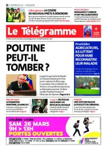 Le Télégramme Dinan - Dinard - Saint-Malo – 21 mars 2022