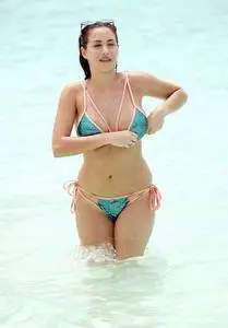 Chloe Goodman in the Maldives May 10, 2017