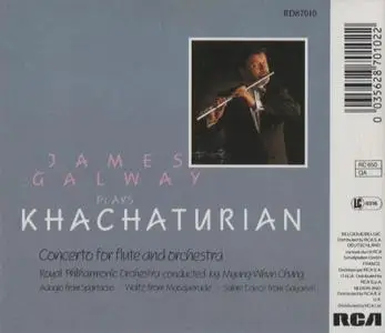 James Galway - Khachaturian: Flute Concerto, Spartacus, Masquerade, Ganayeh (2014)