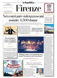 la Repubblica Firenze - 24 Novembre 2023