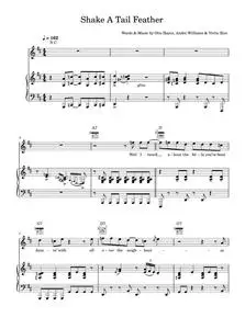 Shake A Tail Feather - Ray Charles (Piano-Vocal-Guitar (Piano Accompaniment))