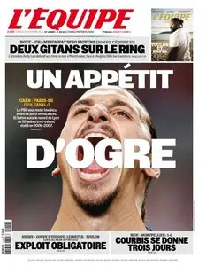 L'Equipe du Samedi 19 Décembre 2015