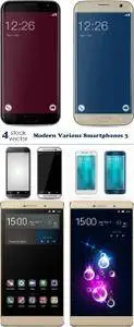 Vectors - Modern Various Smartphones 3