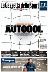 La Gazzetta dello Sport - 27 Agosto 2011