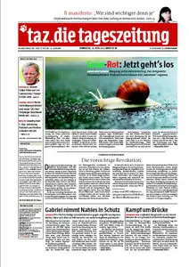 Tageszeitung TAZ vom 28 April 2011