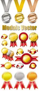 Medals Vector 2