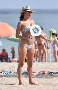 Eva Longoria in Bikini at the Beach in Marabella July 19, 2017