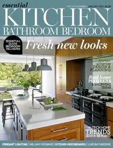 Essential Kitchen Bathroom Bedroom Magazine January 2015 (True PDF)