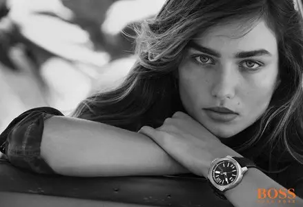 Andreea Diaconu & Harvey Haydon by Peter Lindbergh for Hugo Boss Orange Spring/Summer 2015