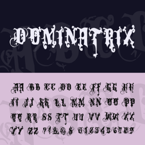 Dominatrix Font Style