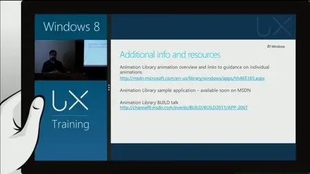 Windows 8 UX Fundamentals Training Workshop 2012