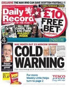 Daily Record - March 15, 2018