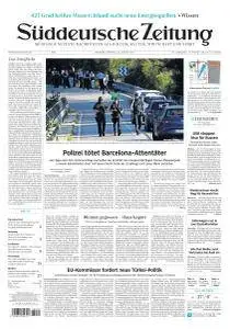 Süddeutsche Zeitung - 22 August 2017