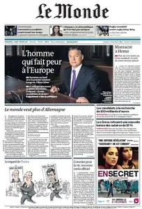 Le Monde et Suppléments du Dimanche 5 et Lundi 6 Février 2012
