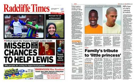 Radcliffe Times – October 24, 2019