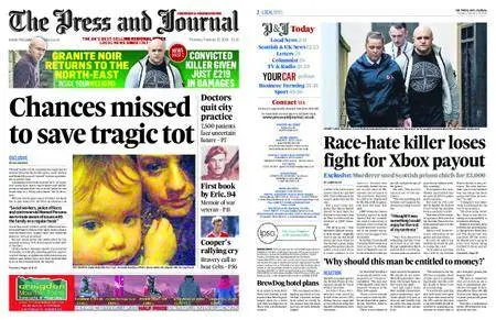 The Press and Journal Aberdeenshire – February 22, 2018