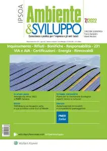 Ambiente & sviluppo - Luglio 2022