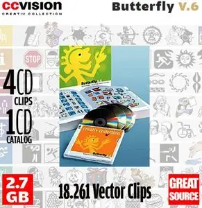 4 CD Vector Clips