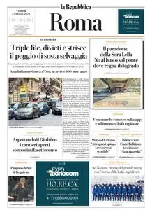 la Repubblica Roma - 2 Febbraio 2024