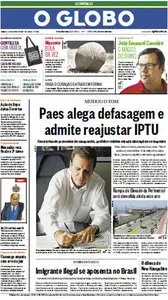 Jornal O Globo - 14 de outubro de 2012 - Domingo