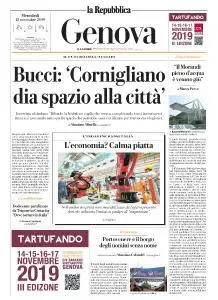 la Repubblica Genova - 13 Novembre 2019