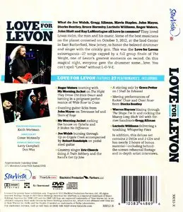 Various Artists - Love For Levon. A Benefit To Save The Barn (2012) [2CD+2DVD] {Blackbird}